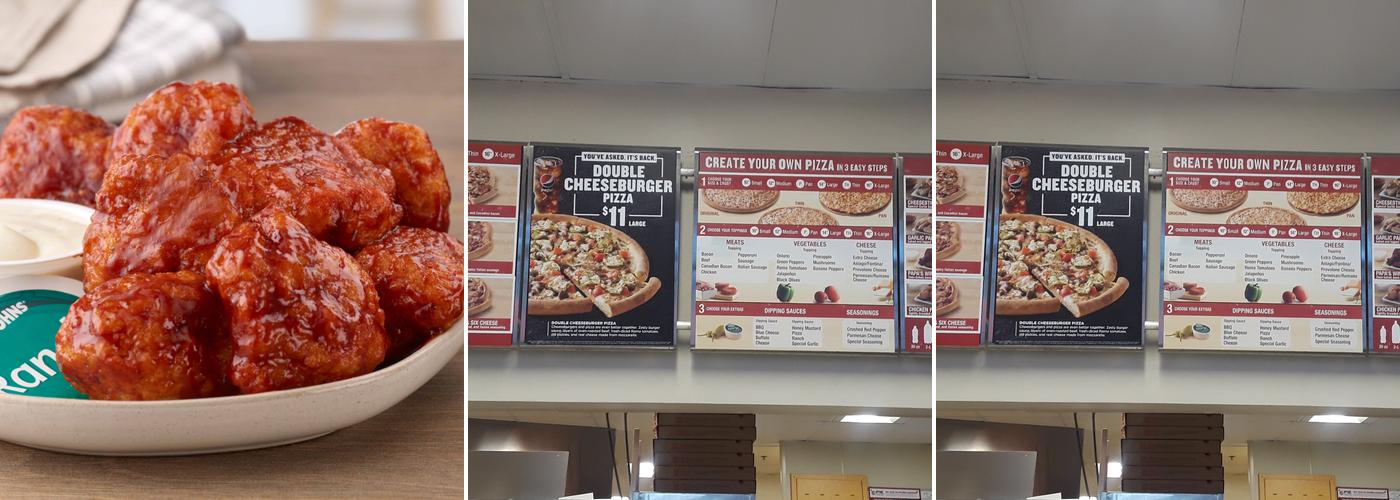 Papa Johns Pizza Menu
