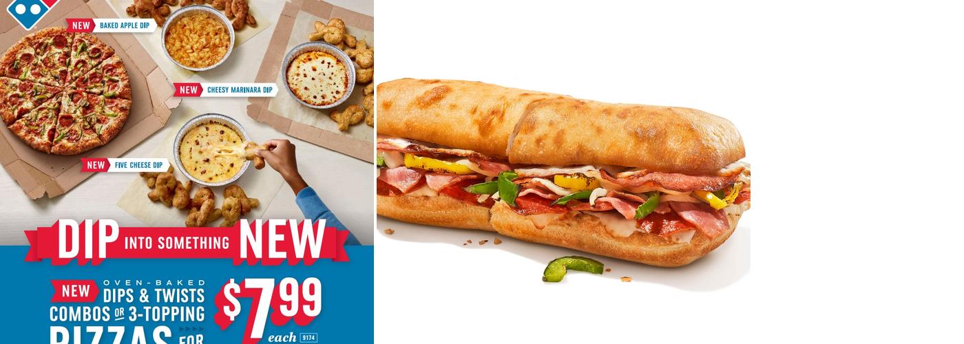 Domino's Pizza Menu