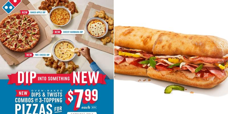 Domino's Pizza Menu