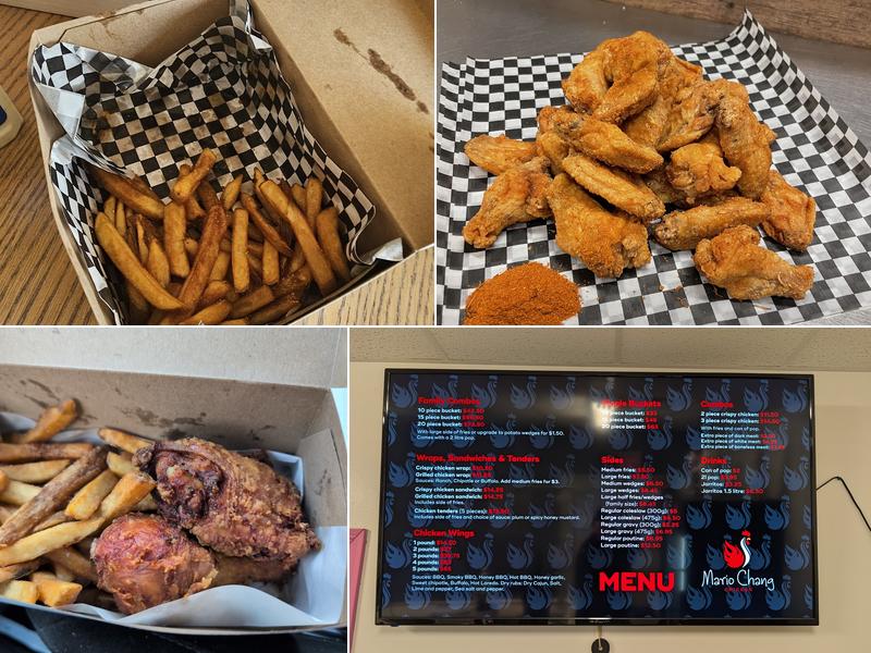 Mario Chang Chicken Inc Menu