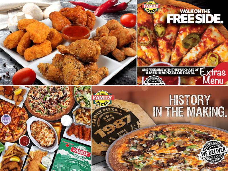 2 for 1 Family Pizza 🍕 Sherwood Park Menu