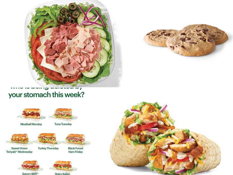 Subway Menu