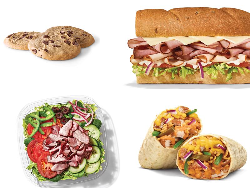 Subway Menu