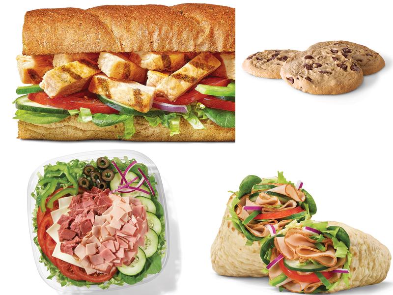 Subway Menu