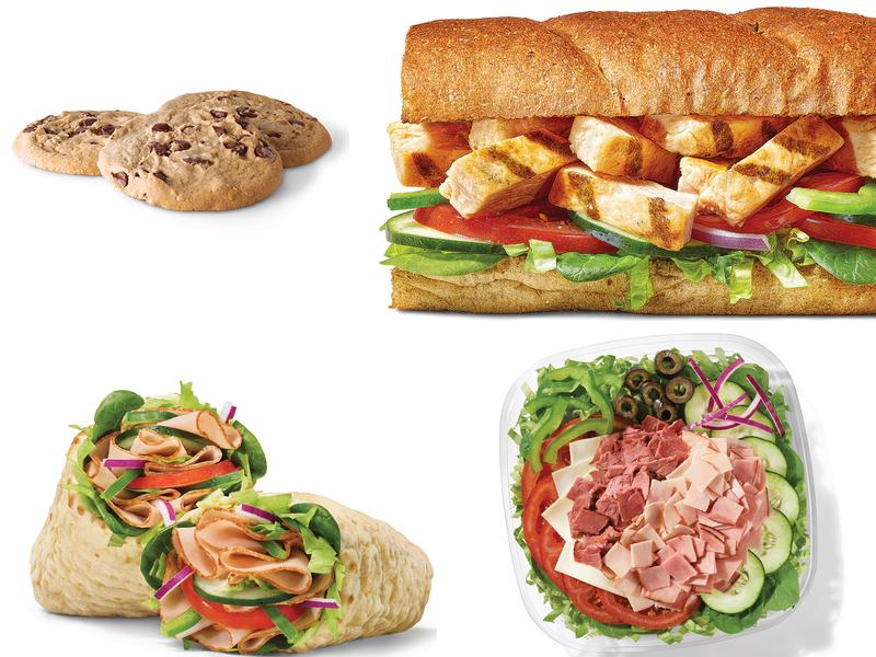 Subway Menu