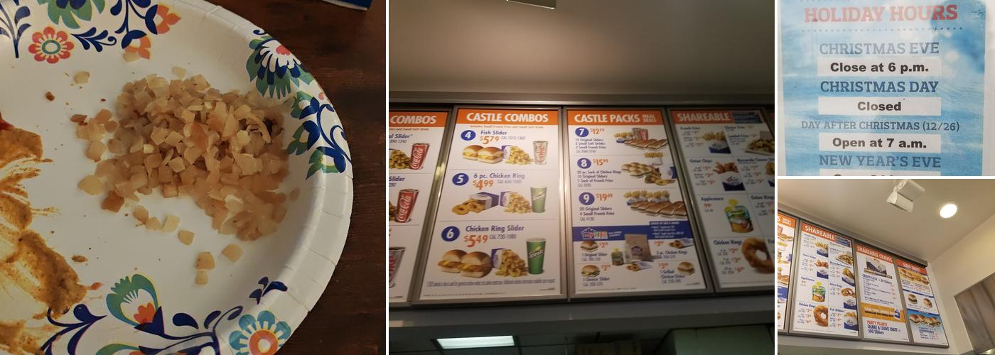 White Castle Menu