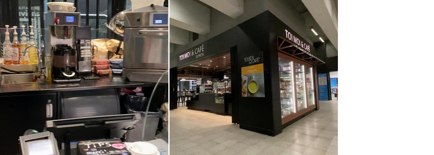 Toi & Moi Café Menu