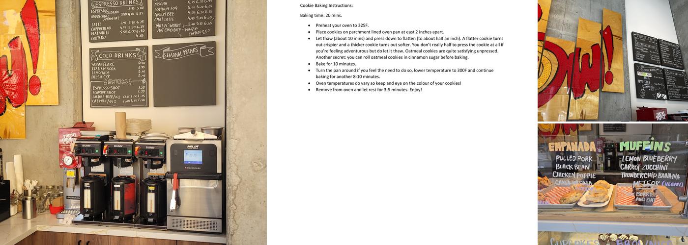 Red Rocket Coffee Menu