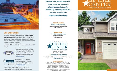 The Title Center 110 S Main St, Paris Illinois 61944