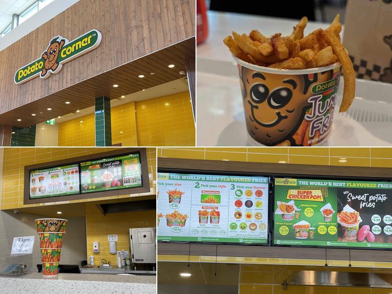 Potato Corner Chinook Mall Menu