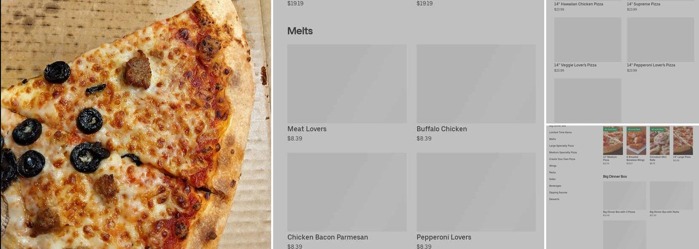 Pizza Hut Menu