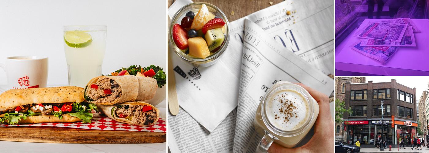 Presse Café - St-James Menu