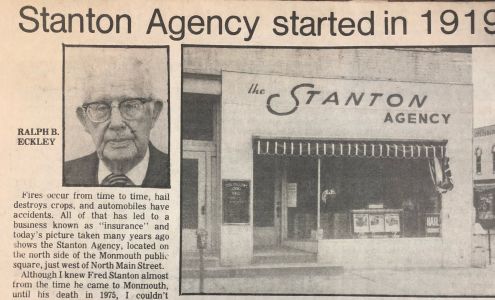 Stanton Insurance in Monmouth - Auto Insurance Agency 96 Public Square, Monmouth Illinois 61462