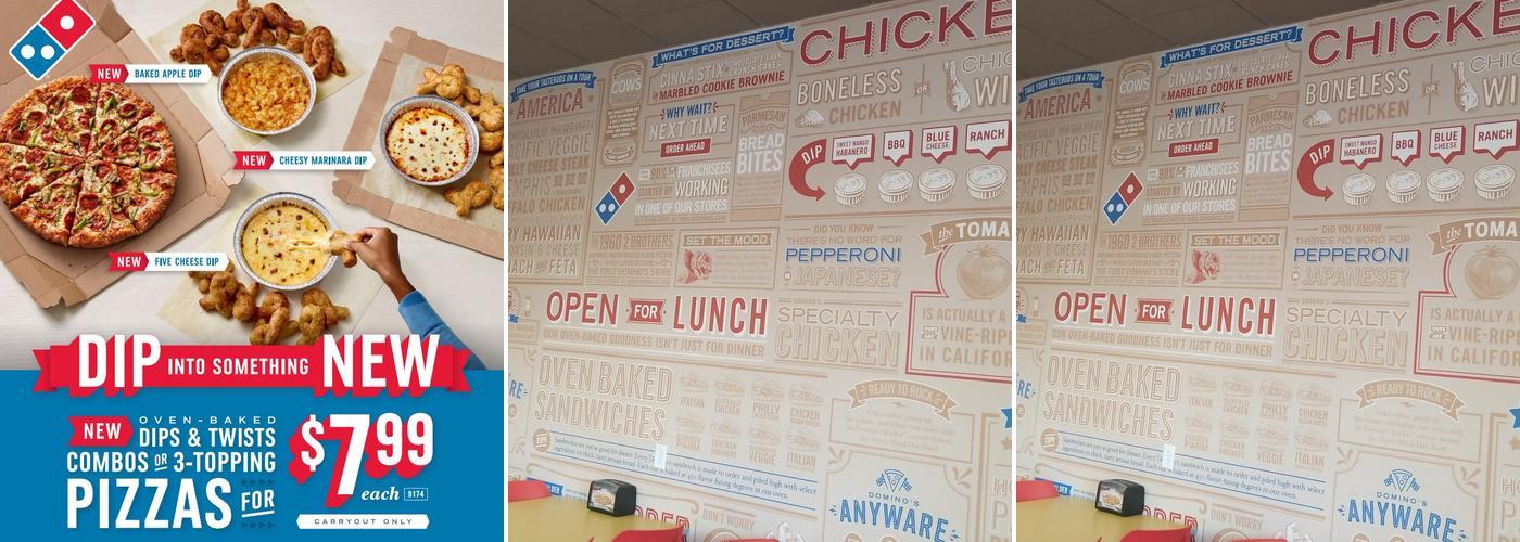 Domino's Pizza Menu