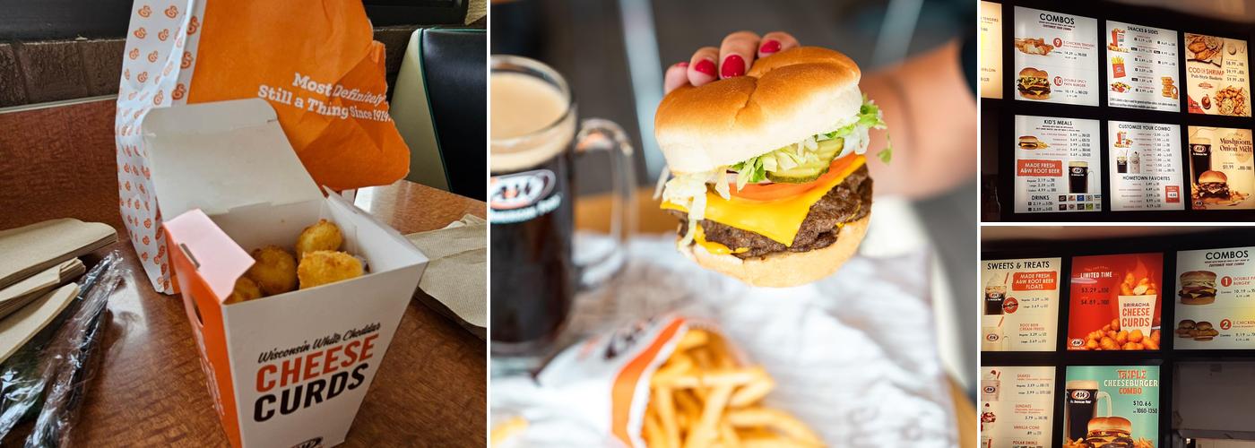 A&W Restaurant Menu