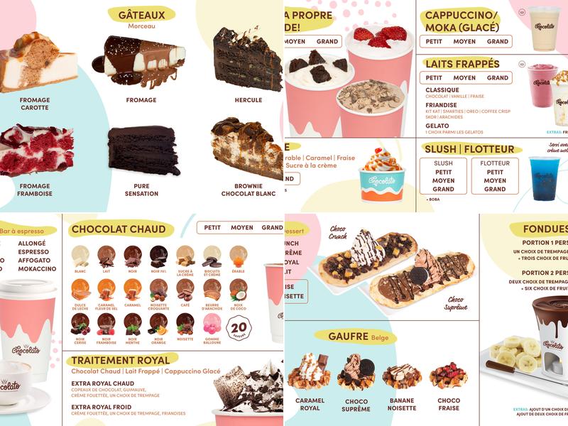 Chocolato Menu