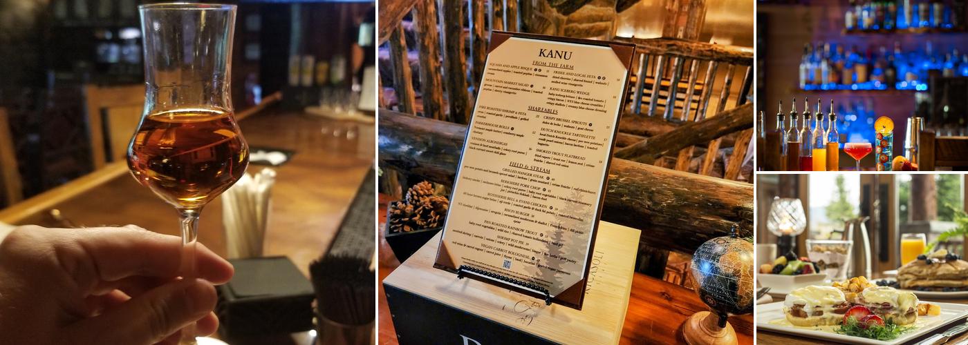 Kanu @ The Whiteface Lodge Menu