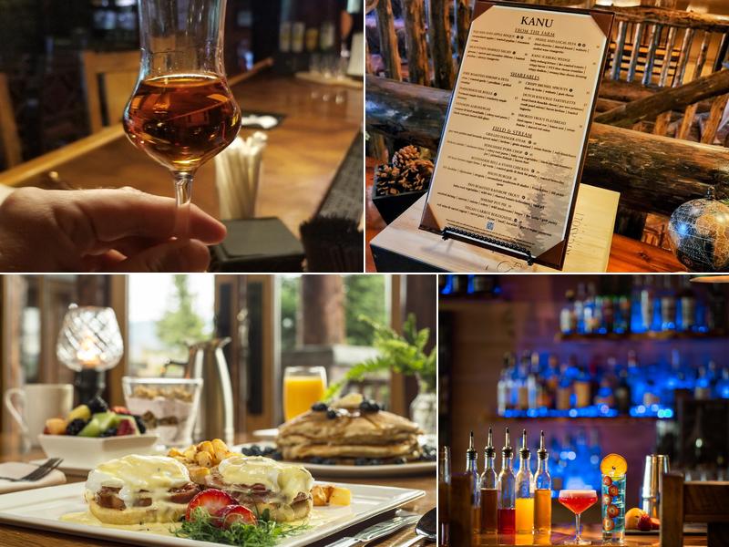 Kanu @ The Whiteface Lodge Menu