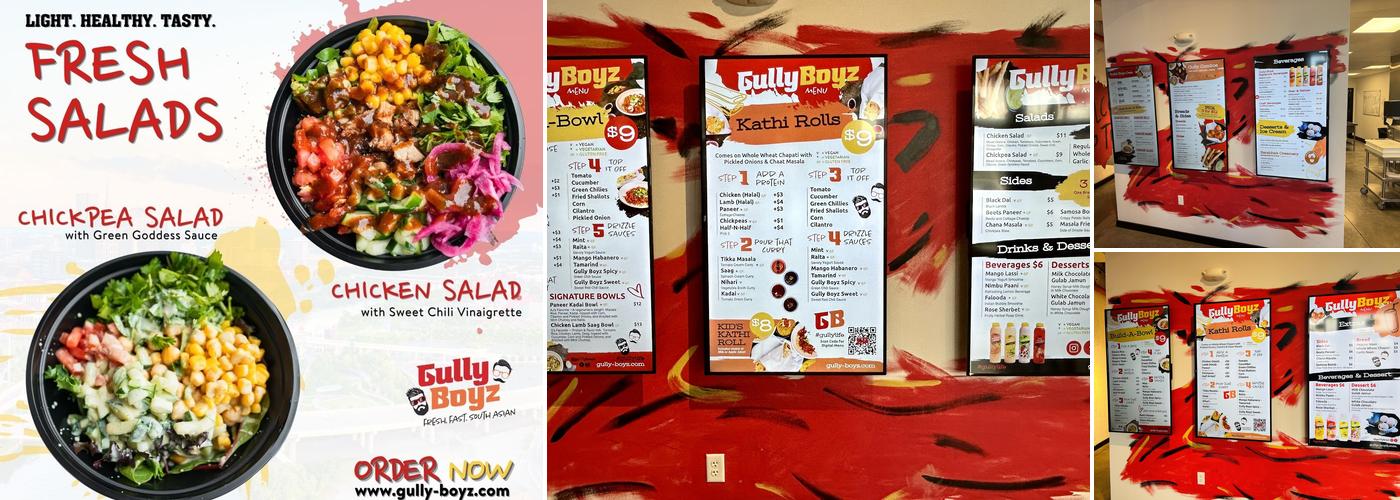 Gully Boyz Menu