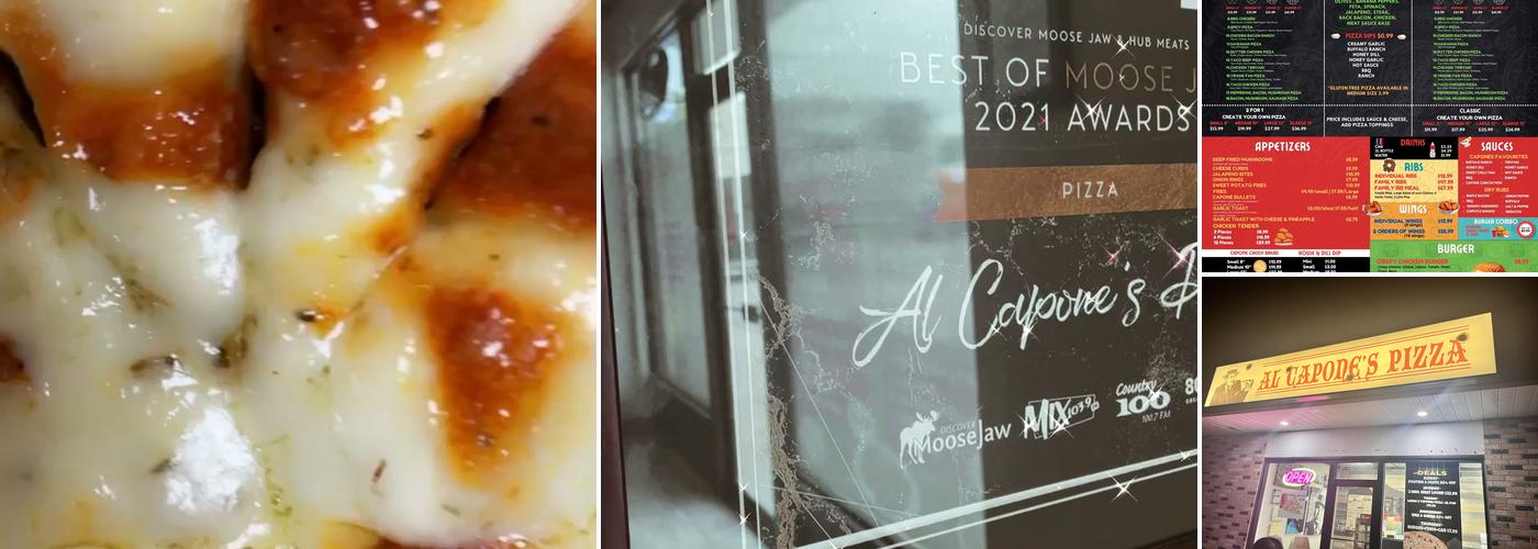 Al Capone's Pizza Menu