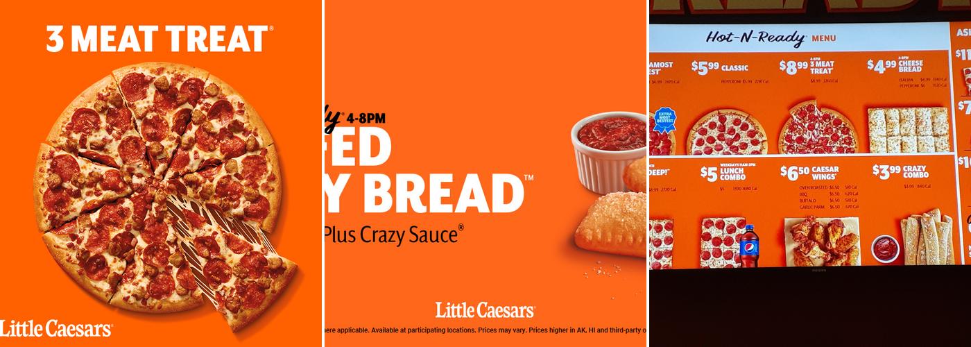 Little Caesars Pizza Menu