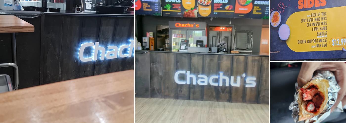 Chachu's Menu