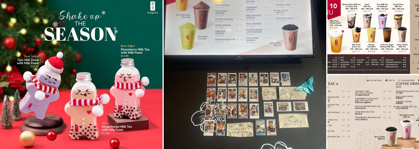 Gong Cha (Mcmaster) Menu