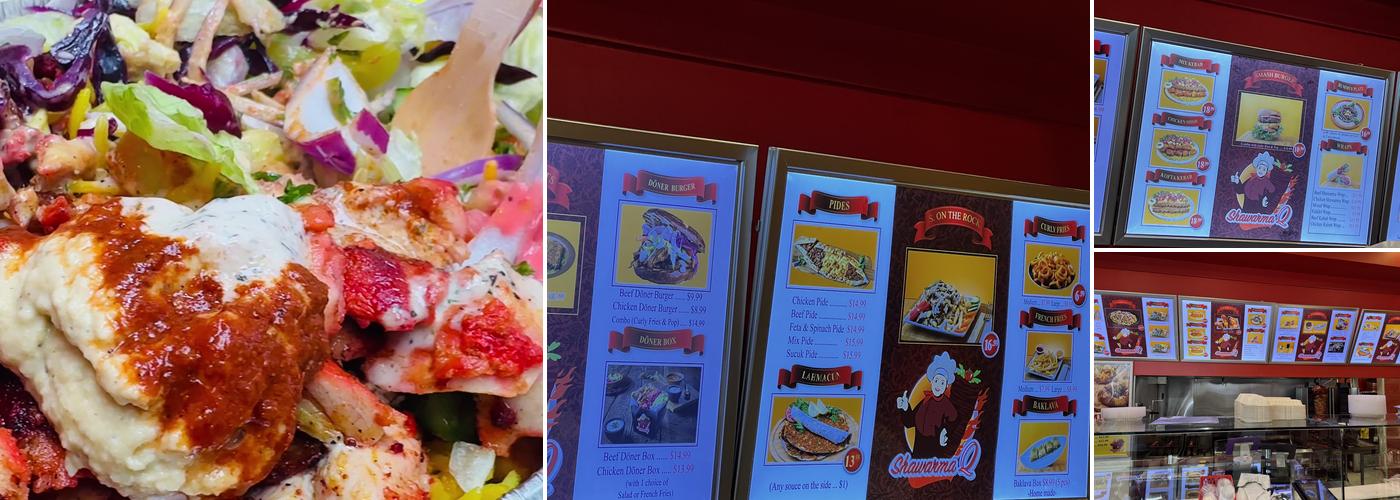 Shawarma Q Menu