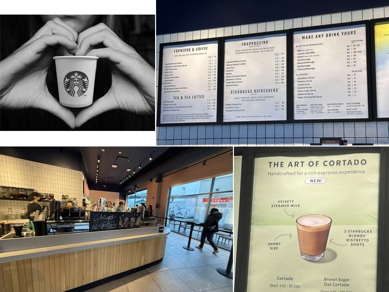 Starbucks Menu