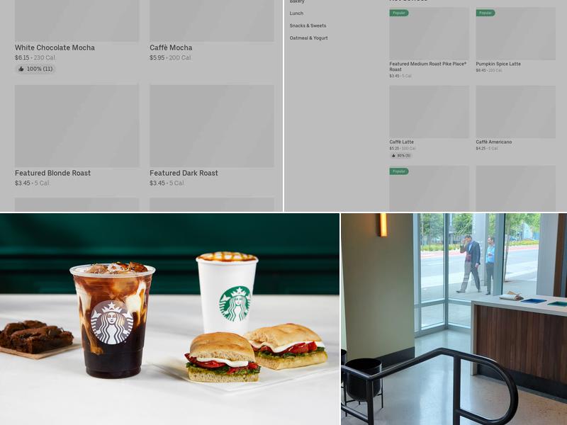 Starbucks Menu