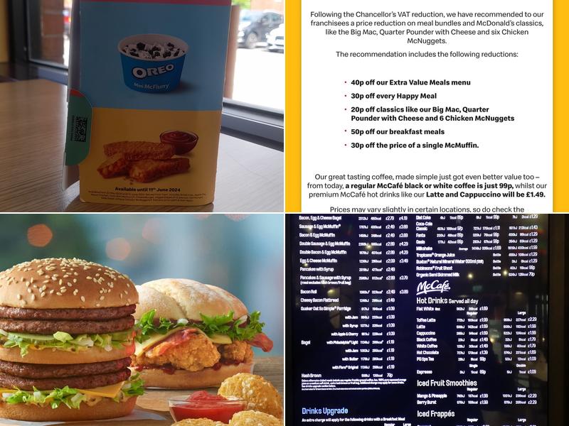 McDonald's Menu
