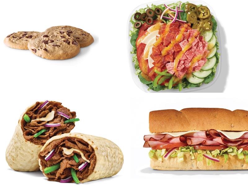 Subway Menu