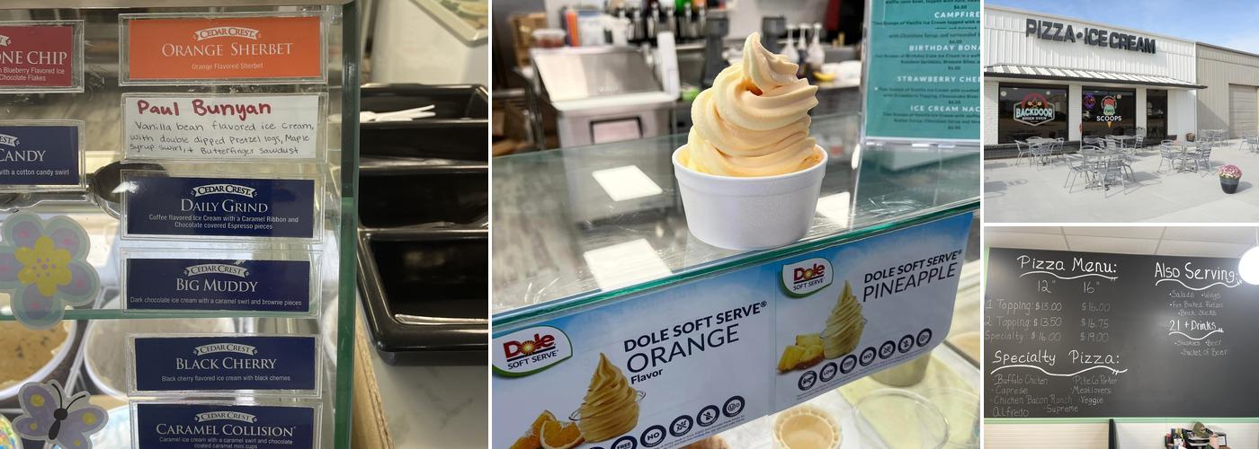 Two Scoops Menu