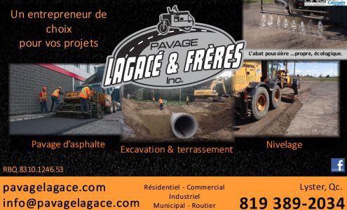 Pavage Lagace & Freres Lyster