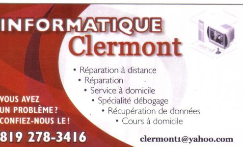 Informatique Clermont Nominingue