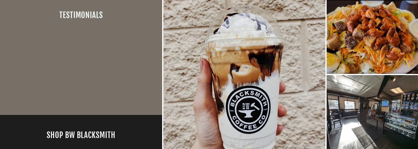 BW Blacksmith Coffee & Grill | Harrison Menu