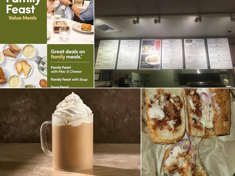 Panera Bread Menu