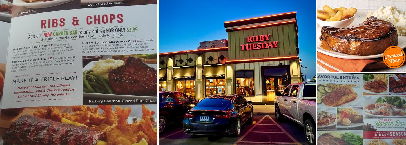 Ruby Tuesday Menu