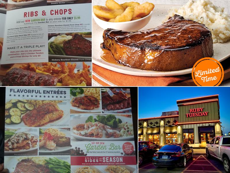 Ruby Tuesday Menu