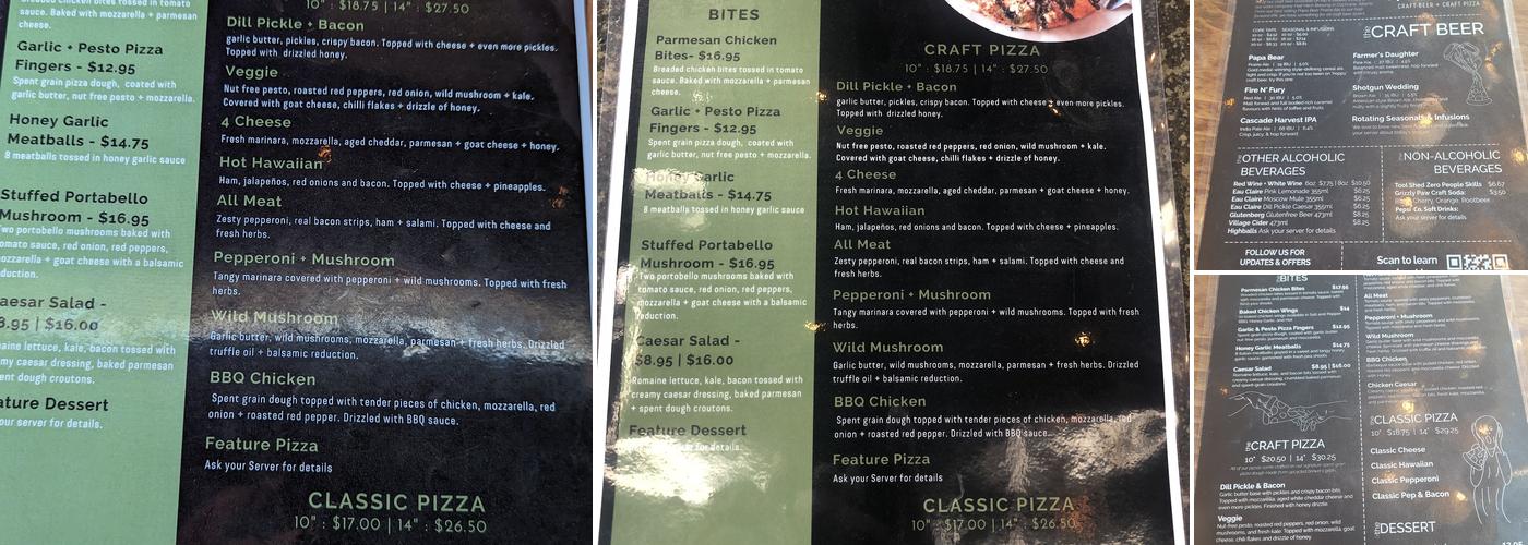 The Mash | Windermere Menu