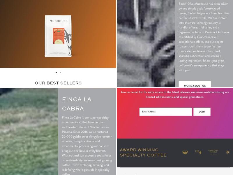 Mudhouse Coffee CODE Menu