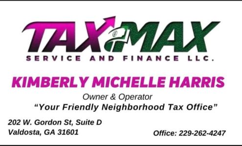 Tax Max Service and Finance LLC Valdosta