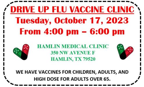Hamlin Medical Clinic 350 NW Ave F, Hamlin Texas 79520