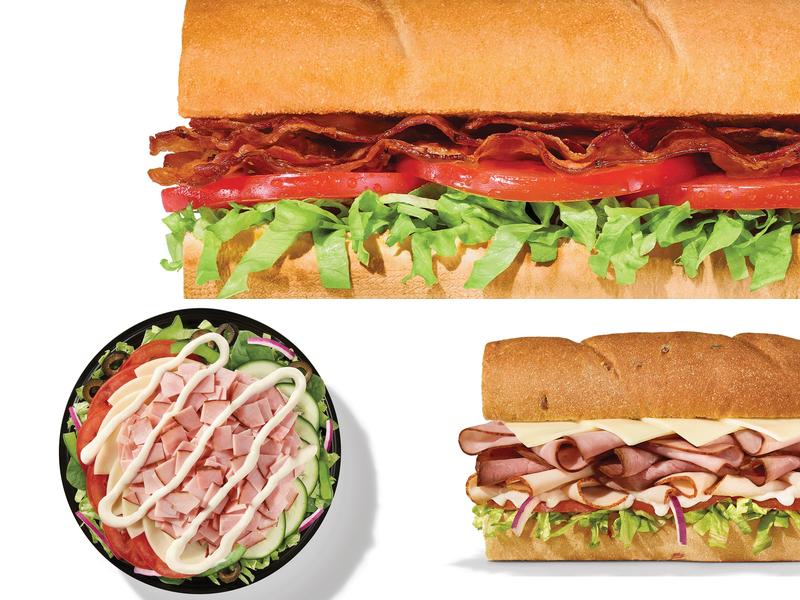 Subway Menu