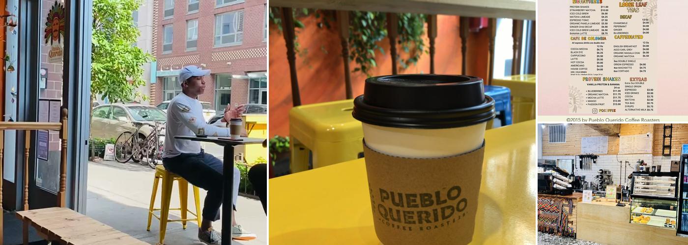 Pueblo Querido Coffee Roasters Cafe de Colombia Menu