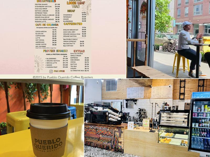 Pueblo Querido Coffee Roasters Cafe de Colombia Menu