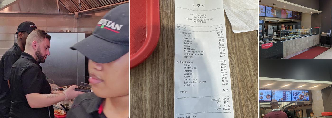 Boustan Restaurant Menu