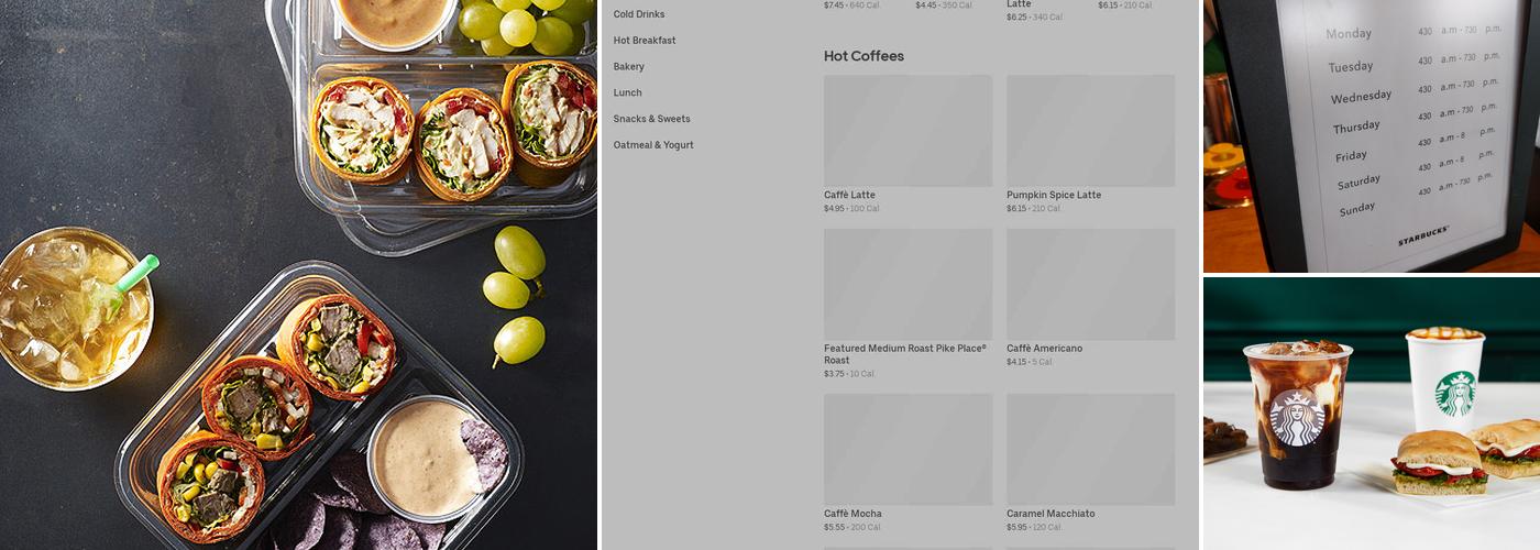Starbucks Menu