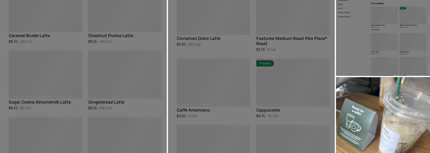 Starbucks Menu