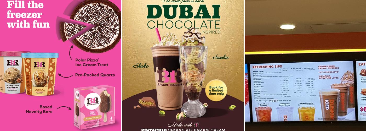 Baskin-Robbins Menu